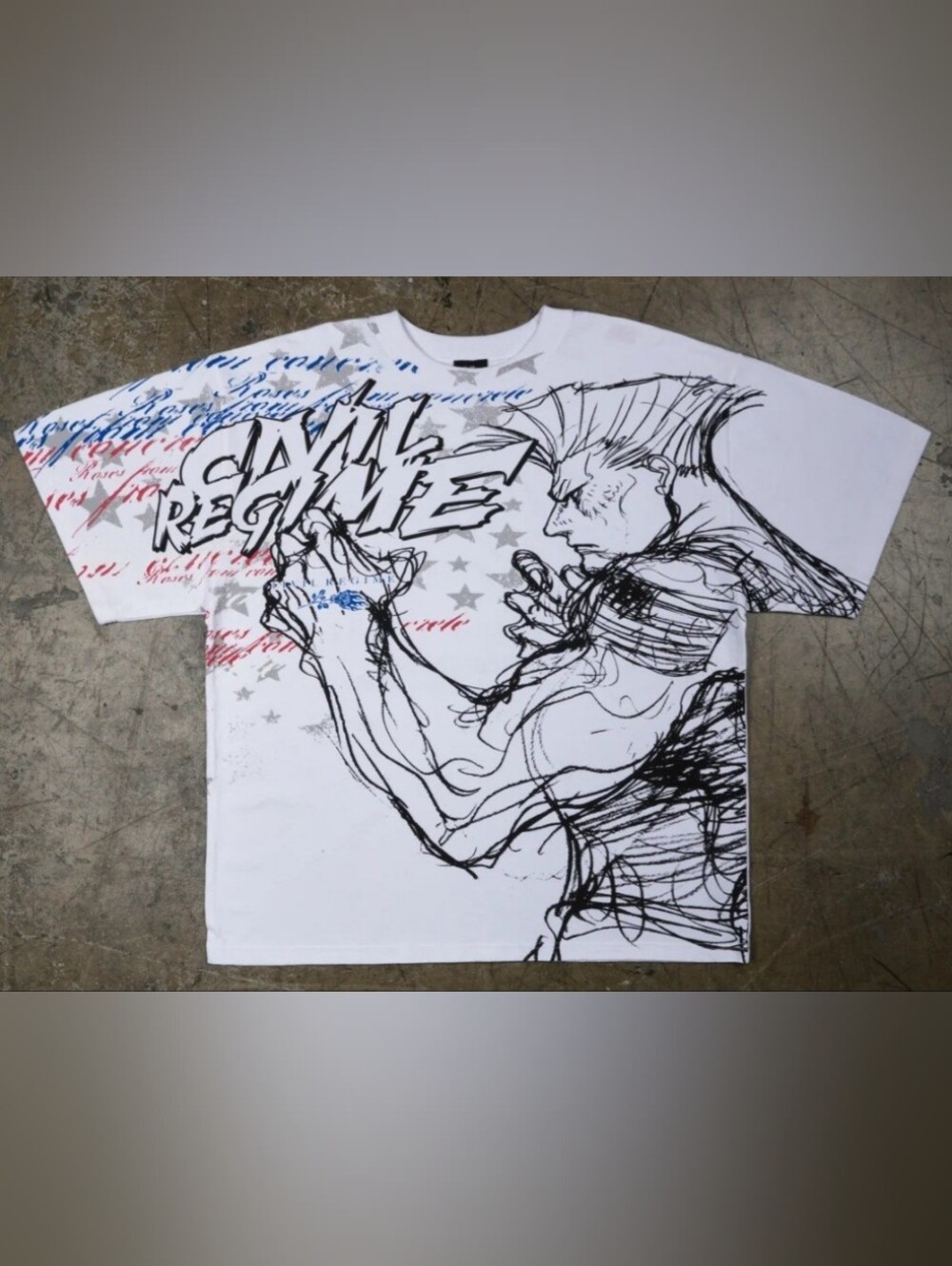Civil Regime "Pillar Of Strenght" 199X Oversized Tee